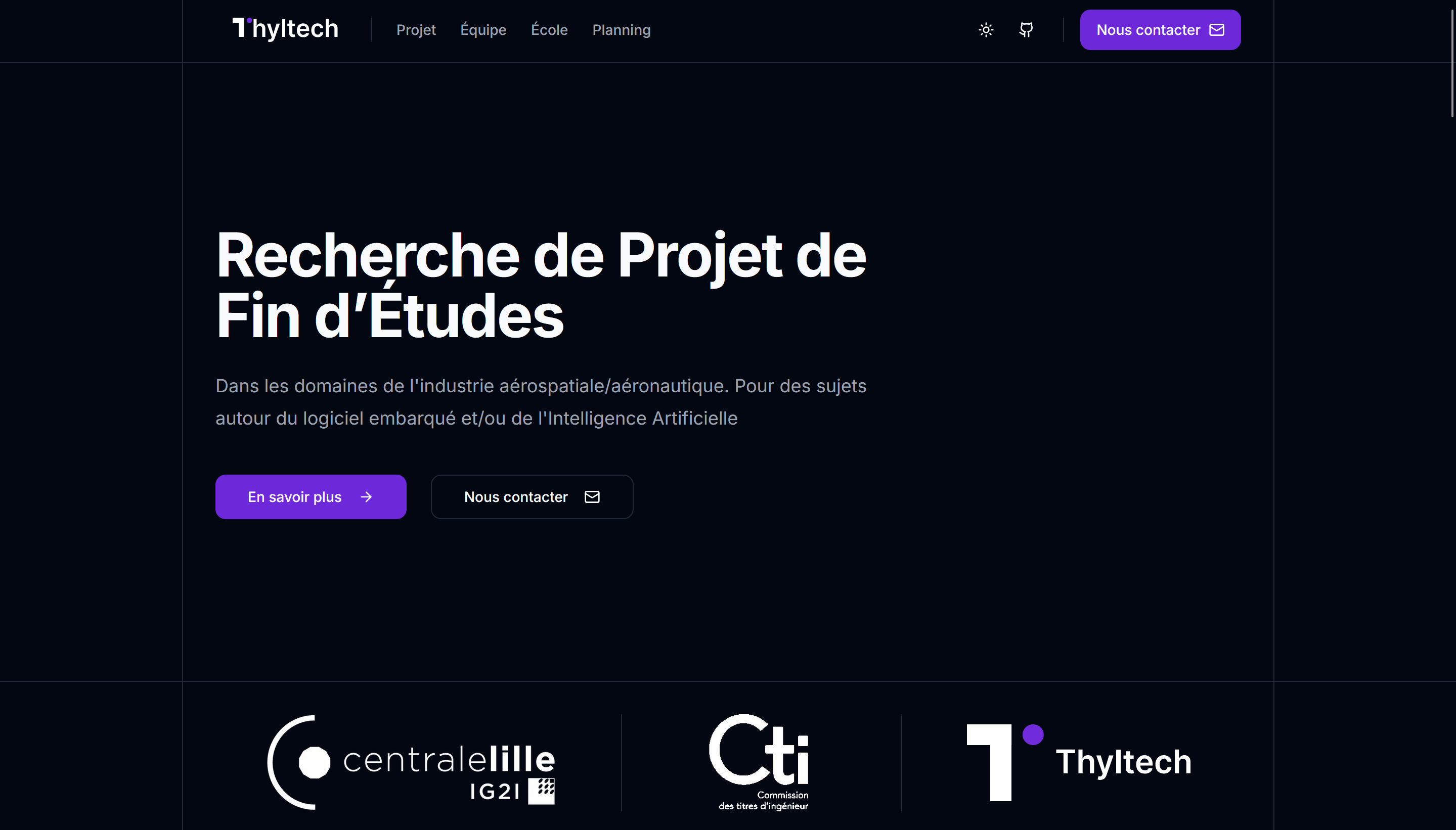 Dark Theme
