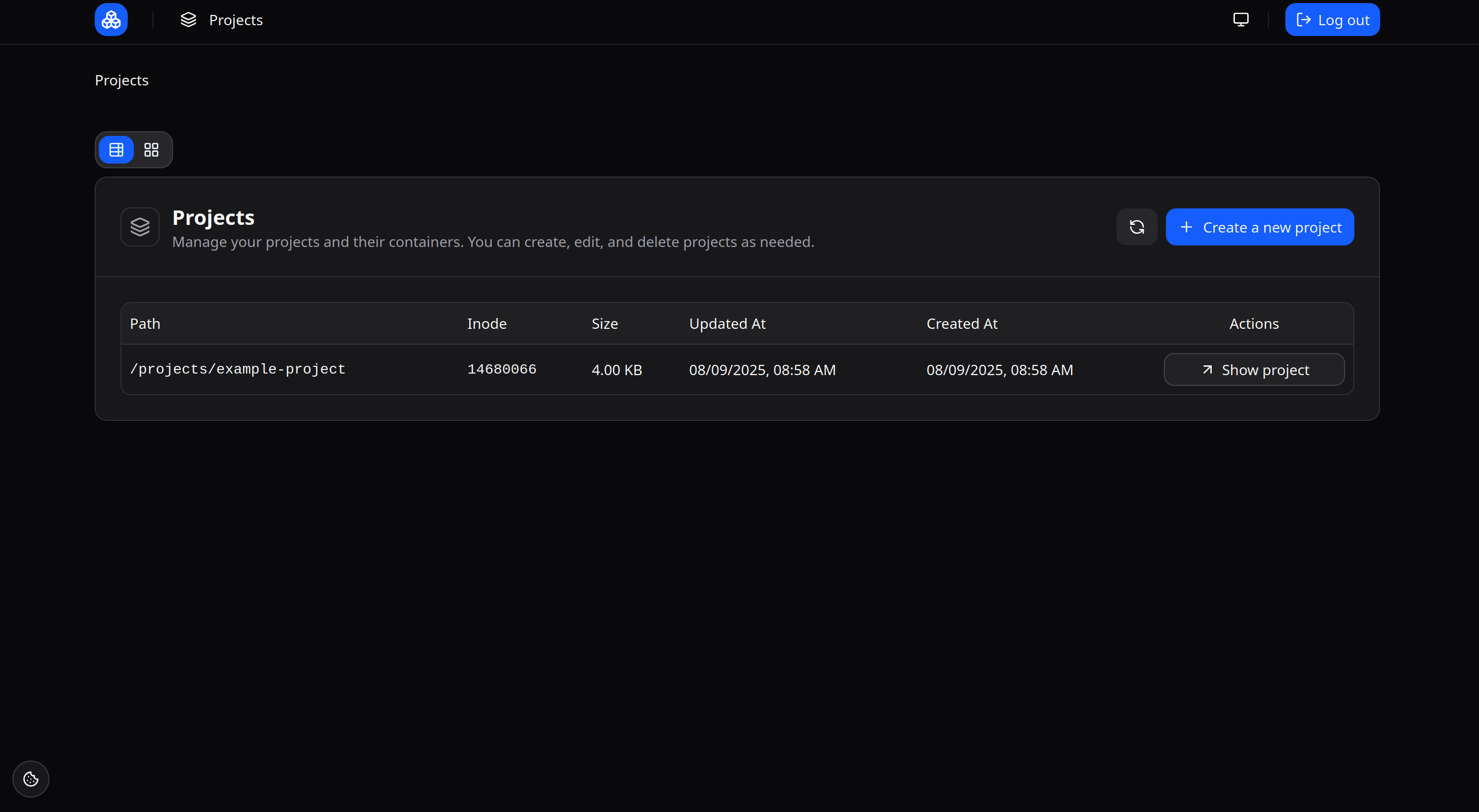 Projects List