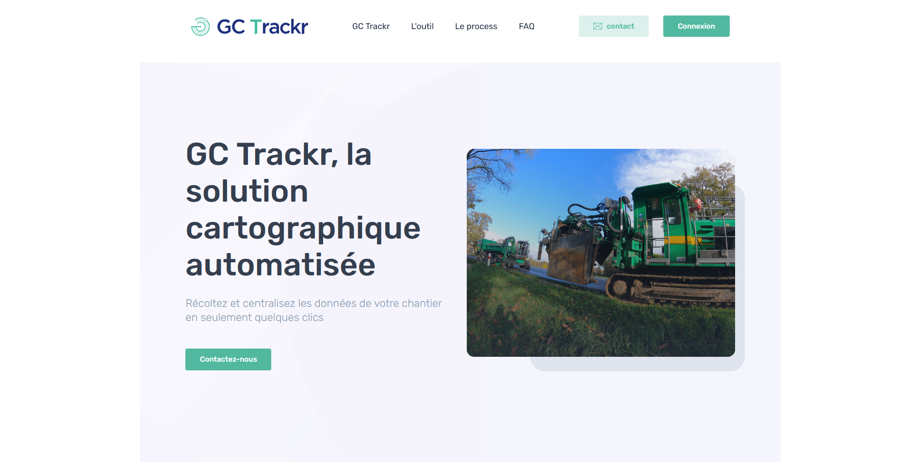 Commercial site Home page